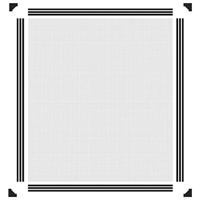 VidaXL Insectenhor voor ramen magnetisch 130x150 cm antracietkleurig - thumbnail