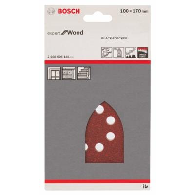 Bosch Accessories 2608605186 Multi-schuurpapierset Met klittenband, Geperforeerd Korrelgrootte (num) 60, 120, 240 (l x b) 170 mm x 100 mm 1 set(s) Bosch Accessories 2608605186 Multi-schuurpapierset Met klittenband, Geperforeerd Korrelgrootte (num) 60, 120, 240 (l x b) 170 mm x 100 mm 1 set(s)