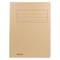 Class&apos;ex dossiermap, 3 kleppen ft 23,7 x 34,7 cm (voor ft folio), gems - thumbnail