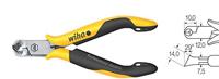 Wiha Schuine kopkniptang Professional ESD brede kop | ca. 29° | met kleine facet | 115mm/4 1/2" - 26835 - 26835 - thumbnail