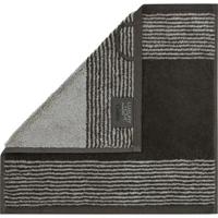 Cawö Cawö Two-Tone Gezichtsdoekje 30x30 basalt - thumbnail