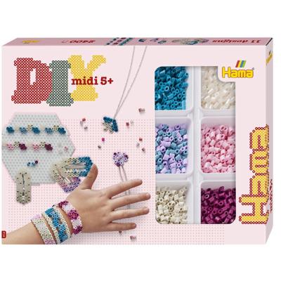 Hama midi strijkkralenset activity box 11 designs (2400st.)