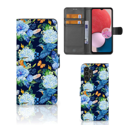 Telefoonhoesje | Met pasjeshouder | voor Samsung Galaxy A13 (4G) IJsvogel Telefoonhoesje | Met pasjeshouder | voor Samsung Galaxy A13 (4G) IJsvogel