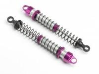 Aluminum threaded shock set (77-117mm/2pcs) - thumbnail