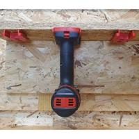 StealthMounts TM-MW18-RED-4 Machinehouder voor Milwaukee M18 | Rood | 4-pack - TM-MW18-RED-4 - thumbnail