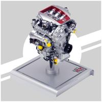 IXO Collection - 1/5 Engine Nissan GT-R VR38DETT bouwpakket - thumbnail