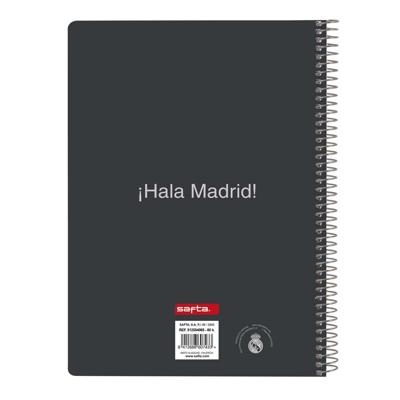 Notitieboekje Real Madrid C.F. Wit A5 80 Lakens