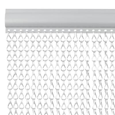 VidaXL Vliegengordijn kettingen 90x200 cm aluminium