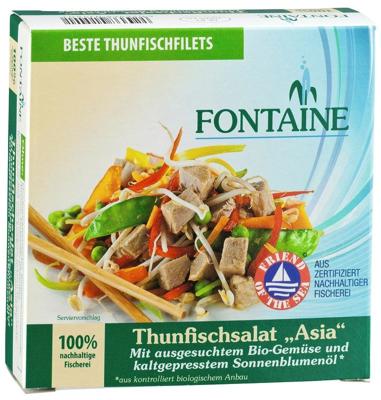 Fontaine Aziatische tonijnsalade 200 Gram