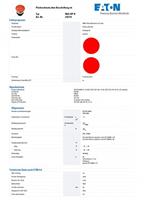 Eaton 216714 M22-DP-R Paddenstoelknop Rood 1 stuk(s) - thumbnail