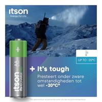 itson itsRECHARGE Oplaadbare AA batterij (penlite) NiMH 1.2 V 8 stuk(s) - thumbnail