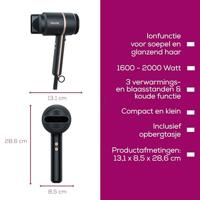 Beurer HC 35 Haardroger Zwart - thumbnail