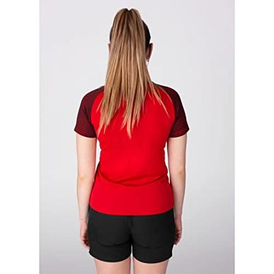 JAKO 6122D T-Shirt Performance Dames - Rood/Zwart - 42