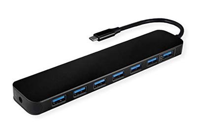 VALUE USB 3.2 Gen 1 Hub, 7 poorts, type C aansluitkabel