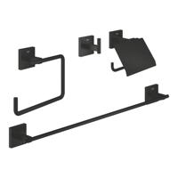 4-in-1 accessoireset - GROHE - 411152430 - Start Cube - Matzwart - thumbnail