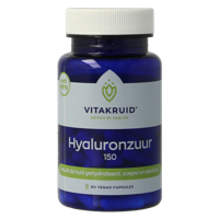 Vitakruid Hyaluronzuur 150 HyaMax met vitamine C Anti-Aging 60 Vegetarische capsules - thumbnail