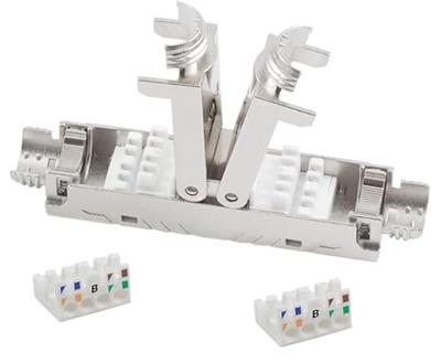 LogiLink Field assembly Cat.6A cable connector, shielded, screw type strain relief- LogiLink Field assembly Cat.6A cable connector, shielded, screw type strain relief-