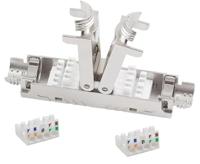 LogiLink Field assembly Cat.6A cable connector, shielded, screw type strain relief- - thumbnail