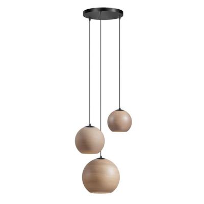 ETH 3-lichts hanglampOrb Saturn rond met uniek effect - 05-HL4265-3095