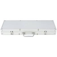 Pokerset met 500 chips aluminium - thumbnail