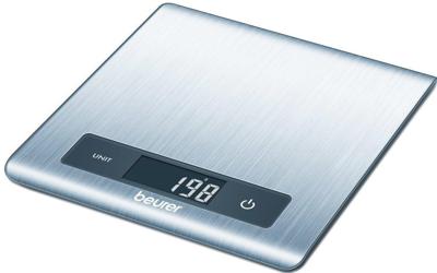 Beurer KS 51 Keukenweegschaal Digitaal Weegbereik (max.)=5 kg RVS 203 x 182 x 15