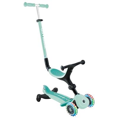 Evolutieve step - Go Up Active Lights 360°- GLOBBER mintgroen - thumbnail