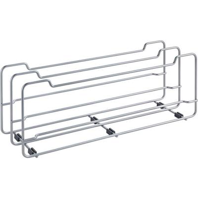 Metaltex Space Saver Pannendeksels Rek 14x42x16 cm Zilver Metaltex Space Saver Pannendeksels Rek 14x42x16 cm Zilver