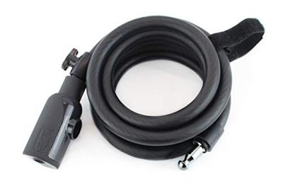 CONTEC spiraal-kabelslot "powerloc" ct coil.cab.lock powerloc 12mm x 185cm black