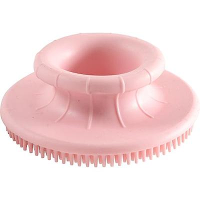 ZOLUX ANAH BORSTEL ROND RUBBER ROZE - thumbnail
