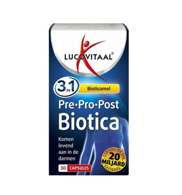 Lucovitaal Pre Pro Postbiotica 30Capsules
