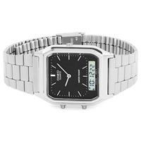 Unisex horloge Casio EDGY COLLECTION - BLACK Zwart Zilverkleurig - thumbnail
