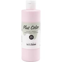 Plus Color acrylverf, soft pink, 250 ml/ 1 fles - thumbnail