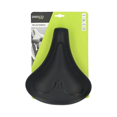 Dresco City holland fietszadel gel zwart Dresco City holland fietszadel gel zwart