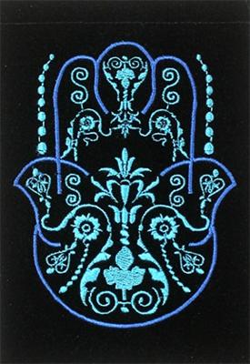 Fluwelen Tas - Hand Fatima Fluwelen Tas - Hand Fatima