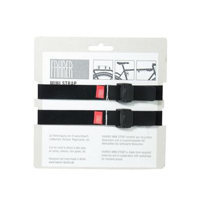 Fahrer cargo mini strap m 35x2cm zwart (2 stuks) Fahrer cargo mini strap m 35x2cm zwart (2 stuks)