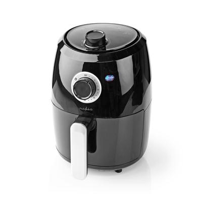 Nedis Heteluchtfriteuse | 2.4 l | Analoog | Aluminium / Zwart | 1 stuks - KAAF120FBK KAAF120FBK - thumbnail