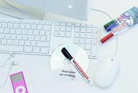 Edding permanent marker voor CD/DVD/BD e-8400 zwart, op blister - thumbnail