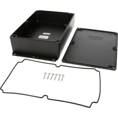 Hammond Electronics 1550Z124FBK Universele behuizing 223 x 147 x 55 Aluminium spuitgietwerk Zwart 1 stuk(s)
