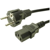 Cliff FCR72038 Stroom Netkabel Zwart 2.5 m - thumbnail