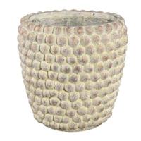 PTMD bloempot ruis xl crème 30 cm | 2 stuks - thumbnail