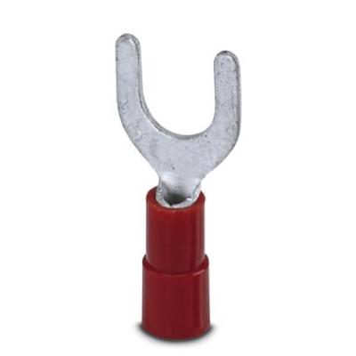 Phoenix Contact 3240036 Vorkkabelschoen 0.50 mm² 1.50 mm² Schachtdiameter=6.5 mm Deels geïsoleerd Rood 100 stuk(s)