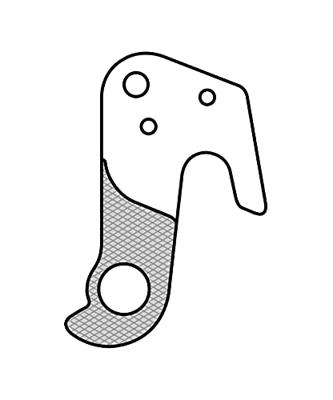 Union derailleurpad gh-149 met schroefset m3x1.0 - thumbnail