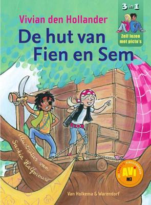 De hut van Fien en Sem - Vivian den Hollander - ebook