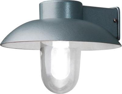 Konstsmide Mani 415-310 Buitenlamp (wand) Spaarlamp, LED E27 60 W Zilver