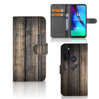 Motorola Moto G Pro | Book Style Case | Steigerhout - thumbnail
