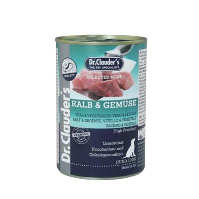Dr. Clauder&apos;s kalfsvlees met groenten natvoer hond 6 x 400 g