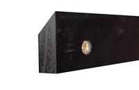 WOOOD Zwevend Nachtkastje 'Nancy' Met 1 lade, kleur Zwart - thumbnail