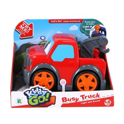 Kiddygo Busy Truck + Licht en Geluid Rood Kiddygo Busy Truck + Licht en Geluid Rood