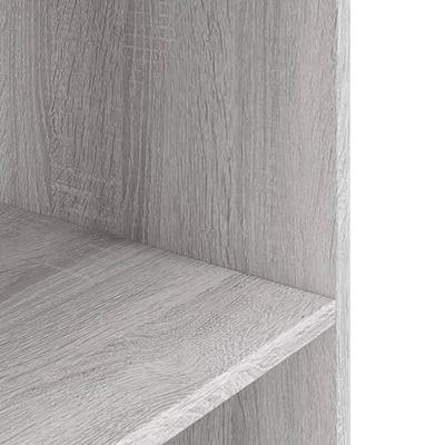 Aquariumstandaard 75x36x72,5 cm bewerkt hout grijs sonoma - thumbnail