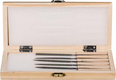 Promat/Tecwerk Diamantnaaldvijlenset | lengte 140 mm 5-delig | D 126 | D 126 - 4000840465